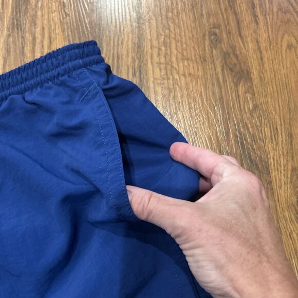 Patagonia Swim Trunks Mens XL Baggies Shorts Blue Mesh Lined 58032 Stretch - Picture 8 of 9